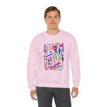Load image into Gallery viewer, Art Supplies Unisex Heavy Blend™ Crewneck Sweatshirt
