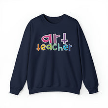 Load image into Gallery viewer, Heart Art Teacher Unisex Heavy Blend™ Crewneck Sweatshirt
