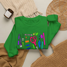 Load image into Gallery viewer, Art Supplies Unisex Heavy Blend™ Crewneck Sweatshirt
