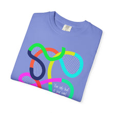 Load image into Gallery viewer, Abstract Rainbow Squiggle T-Shirt Comfort Colors— "Your Only Limit Is You"

