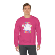 Load image into Gallery viewer, Spooky Art Teacher Season Unisex Heavy Blend™ Crewneck Sweatshirt
