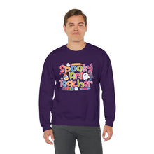 Load image into Gallery viewer, Spooky Art Teacher Unisex Heavy Blend™ Crewneck Sweatshirt
