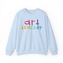 Load image into Gallery viewer, Heart Art Teacher Unisex Heavy Blend™ Crewneck Sweatshirt
