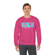 Load image into Gallery viewer, TEACH Art Unisex Heavy Blend™ Crewneck Sweatshirt
