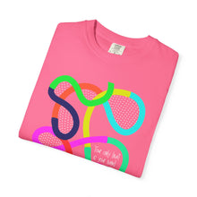 Load image into Gallery viewer, Abstract Rainbow Squiggle T-Shirt Comfort Colors— "Your Only Limit Is You"
