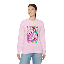 Load image into Gallery viewer, Art Supplies Unisex Heavy Blend™ Crewneck Sweatshirt
