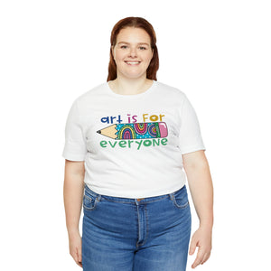 Art is for Everyone Unisex Jersey Short Sleeve Tee