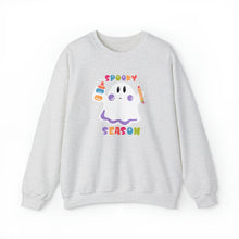 Load image into Gallery viewer, Spooky Art Teacher Season Unisex Heavy Blend™ Crewneck Sweatshirt
