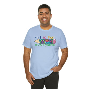 Art is for Everyone Unisex Jersey Short Sleeve Tee