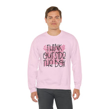 Load image into Gallery viewer, Think outside the Box! Unisex Heavy Blend™ Crewneck Sweatshirt
