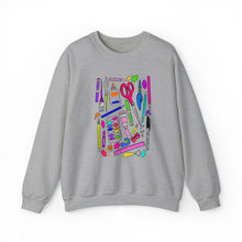 Load image into Gallery viewer, Art Supplies Unisex Heavy Blend™ Crewneck Sweatshirt
