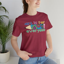 Load image into Gallery viewer, Art is for Everyone Unisex Jersey Short Sleeve Tee
