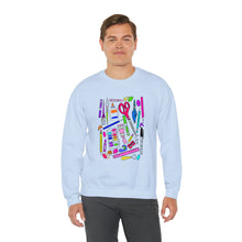 Load image into Gallery viewer, Art Supplies Unisex Heavy Blend™ Crewneck Sweatshirt
