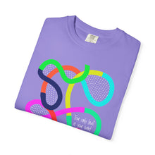 Load image into Gallery viewer, Abstract Rainbow Squiggle T-Shirt Comfort Colors— "Your Only Limit Is You"
