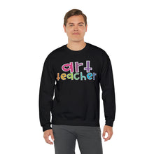 Load image into Gallery viewer, Heart Art Teacher Unisex Heavy Blend™ Crewneck Sweatshirt
