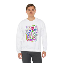 Load image into Gallery viewer, Art Supplies Unisex Heavy Blend™ Crewneck Sweatshirt
