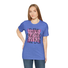 Load image into Gallery viewer, Think outside the box Unisex Jersey Short Sleeve Tee
