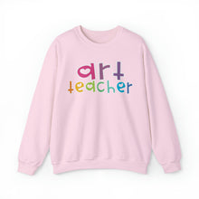 Load image into Gallery viewer, Heart Art Teacher Unisex Heavy Blend™ Crewneck Sweatshirt
