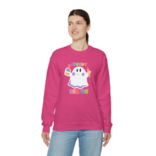Load image into Gallery viewer, Spooky Art Teacher Season Unisex Heavy Blend™ Crewneck Sweatshirt
