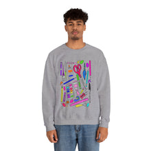Load image into Gallery viewer, Art Supplies Unisex Heavy Blend™ Crewneck Sweatshirt
