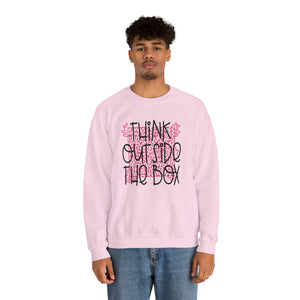 Think outside the Box! Unisex Heavy Blend™ Crewneck Sweatshirt