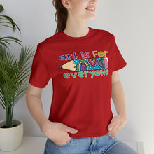 Load image into Gallery viewer, Art is for Everyone Unisex Jersey Short Sleeve Tee
