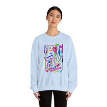 Load image into Gallery viewer, Art Supplies Unisex Heavy Blend™ Crewneck Sweatshirt
