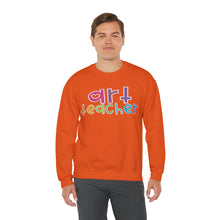 Load image into Gallery viewer, Heart Art Teacher Unisex Heavy Blend™ Crewneck Sweatshirt
