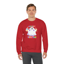 Load image into Gallery viewer, Spooky Art Teacher Season Unisex Heavy Blend™ Crewneck Sweatshirt
