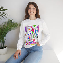 Load image into Gallery viewer, Art Supplies Unisex Heavy Blend™ Crewneck Sweatshirt
