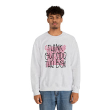Load image into Gallery viewer, Think outside the Box! Unisex Heavy Blend™ Crewneck Sweatshirt
