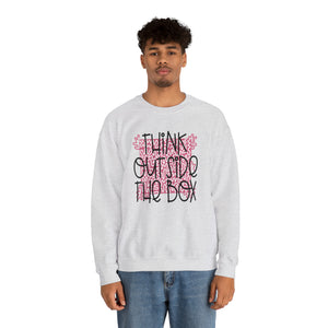 Think outside the Box! Unisex Heavy Blend™ Crewneck Sweatshirt