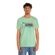 Load image into Gallery viewer, Art is for Everyone Unisex Jersey Short Sleeve Tee
