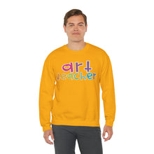 Load image into Gallery viewer, Heart Art Teacher Unisex Heavy Blend™ Crewneck Sweatshirt
