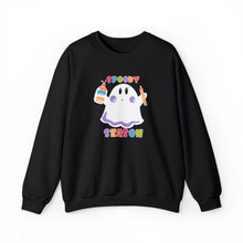 Load image into Gallery viewer, Spooky Art Teacher Season Unisex Heavy Blend™ Crewneck Sweatshirt
