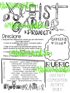 Artist Career Project: Middle and High School Project