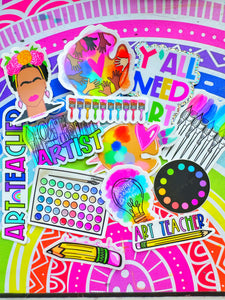 Ultimate Art Teacher Sticker Pack