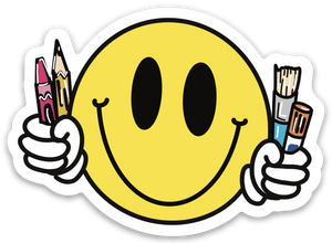 Smiley Face Art Supplies