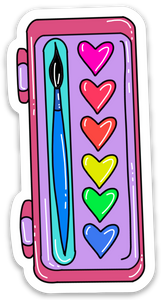 Watercolor Heart Paint