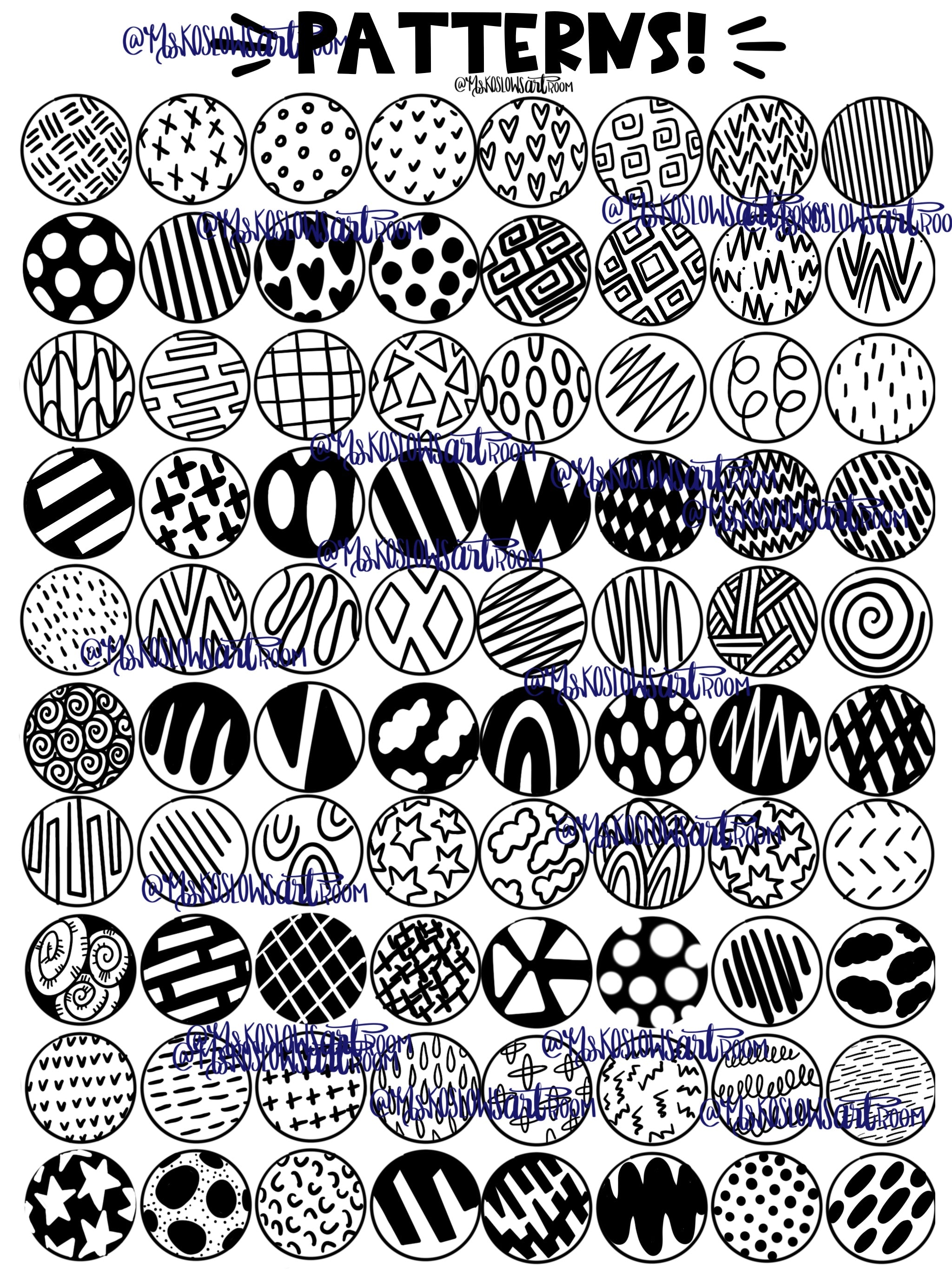 Zentangles Patterns For Beginners