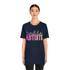 HELLO Artists: Unisex Jersey Short Sleeve Tee