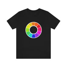 Load image into Gallery viewer, Color Wheel: Unisex Jersey Short Sleeve Tee
