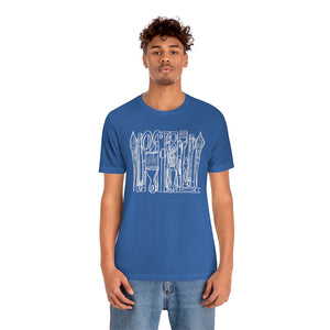 Art Supplies: Unisex Jersey Short Sleeve Tee