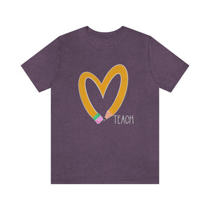 Pencil Heart Teach