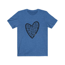 Load image into Gallery viewer, Camera Heart: Unisex Jersey Short Sleeve Tee
