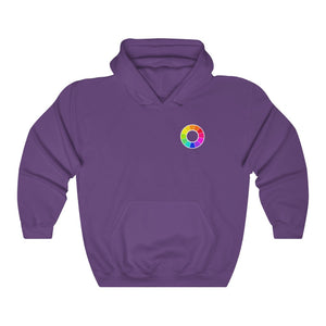 Color Wheel Hoodie: Unisex Heavy Blend™ Hooded Sweatshirt