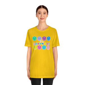 Oh, Happy Day Smiles! Unisex Jersey Short Sleeve Tee