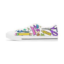 Load image into Gallery viewer, Art Supplies Women&#39;s Low Top Sneakers
