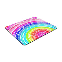 Load image into Gallery viewer, Neon Rainbow Mouse Pad (3mm Thick)
