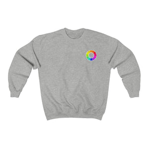 Color Wheel: Unisex Heavy Blend™ Crewneck Sweatshirt